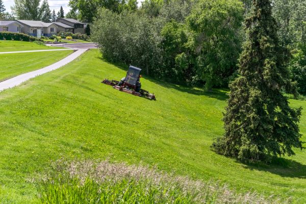 Hill Mowing in New Braunfels